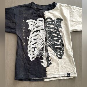 Rags • 2T • Skelly Tee
